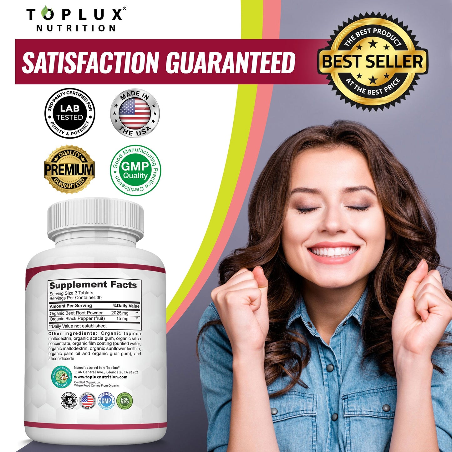 Organic Beet Root To Support Circulation And Vitality*