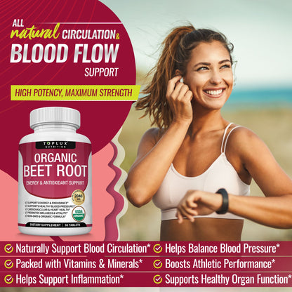 Organic Beet Root To Support Circulation And Vitality*