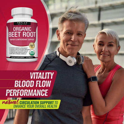 Organic Beet Root To Support Circulation And Vitality*